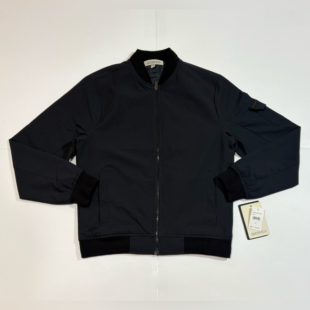 Size S Jackson Reed Men’s Full Zip Luxury Sport Jacket Coat NEW NWT